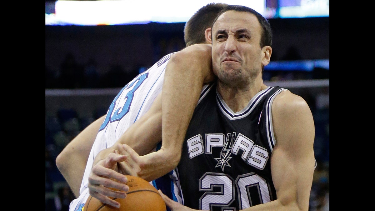 Spurs Hornets Basketball