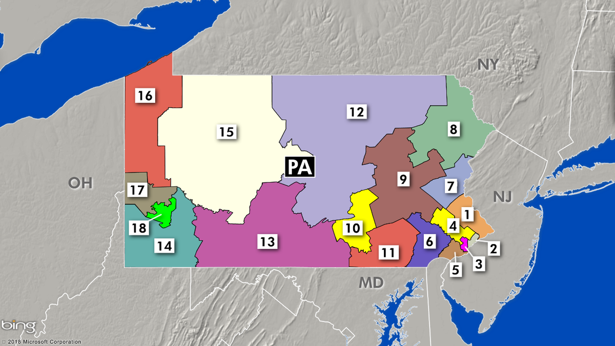 PA districts