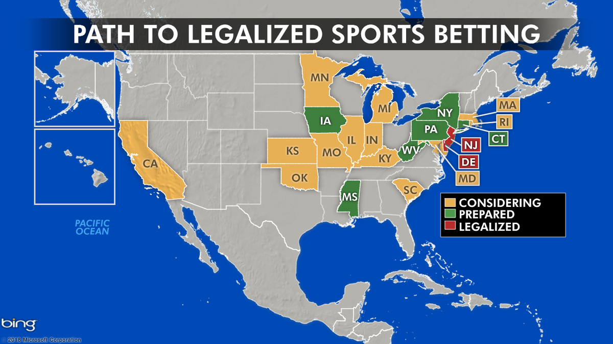 Gambling Map