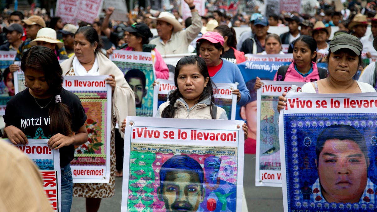 Mexico Missing Students Anniversary