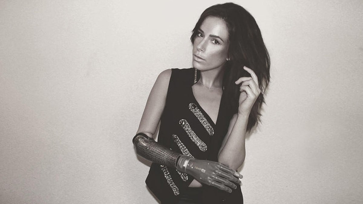 New with York model\' down News Fox runway Bionic prosthetic Week will strut | arm Fashion