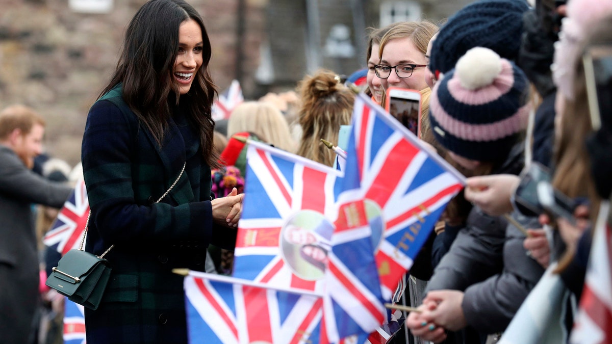 Meghan Markle Scotland AP