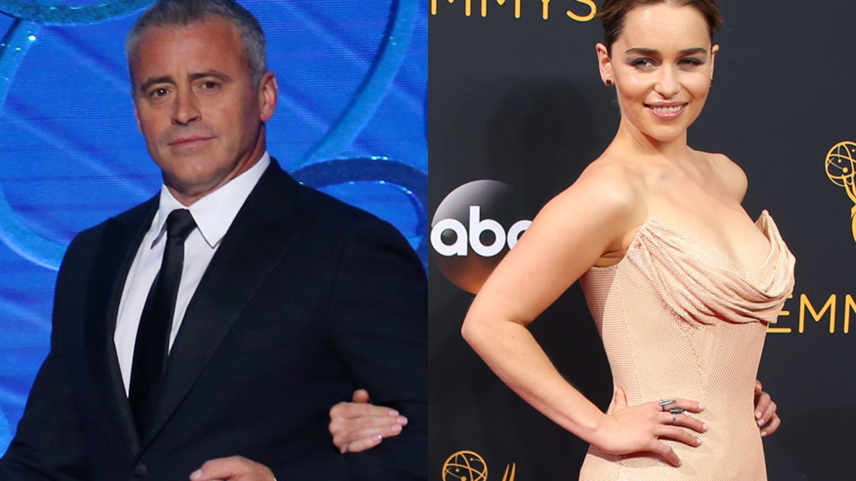 MATT LEBLANC emilia clarke reuters