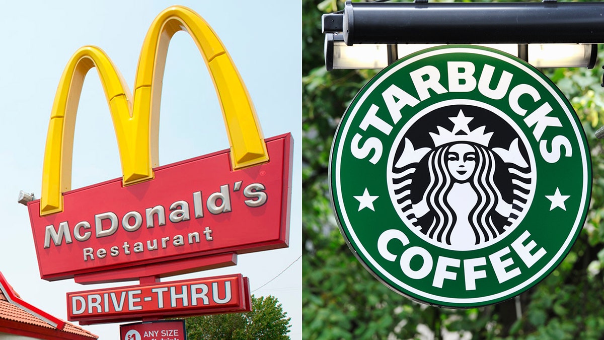 mcdonald's starbucks istock