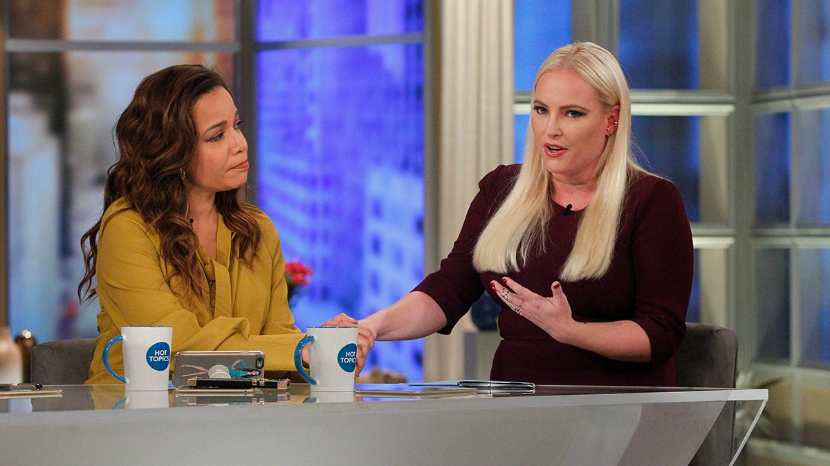 'The View' Host Meghan McCain Tears Up On First Day When Talking About ...