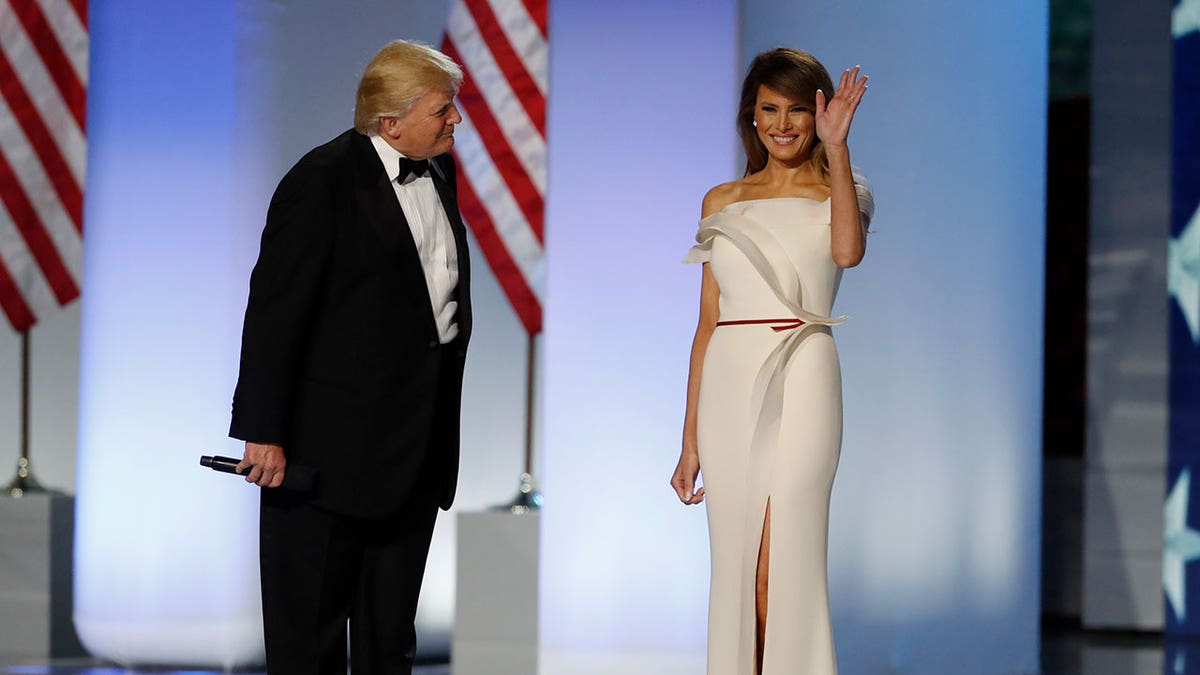 melania gown reuters 3