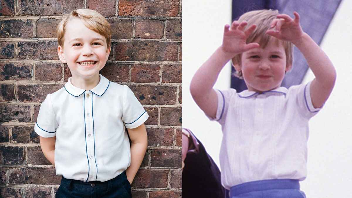 prince william george matching outfits
