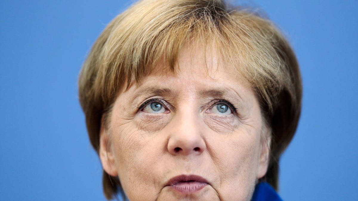 German Chancellor Angela Merkel 