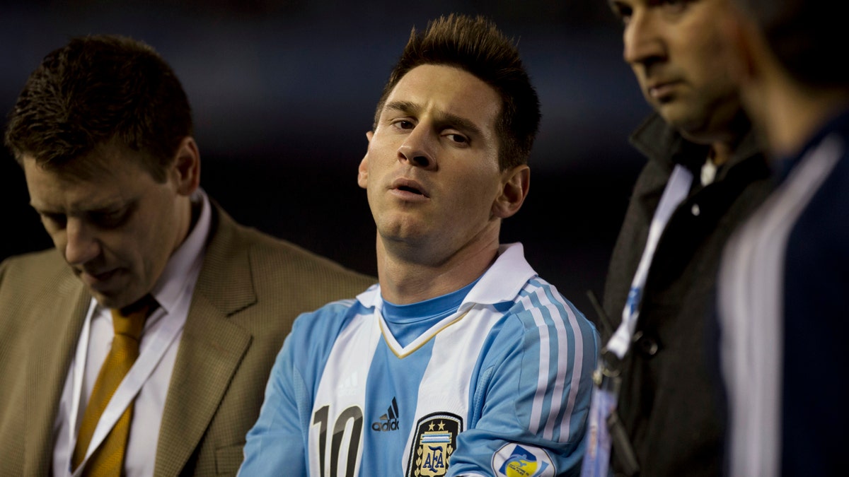 Argentina Colombia Soccer WCup