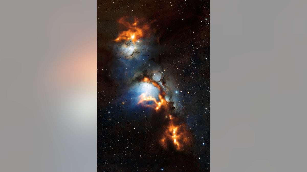 Cosmic dust clouds in Messier 78