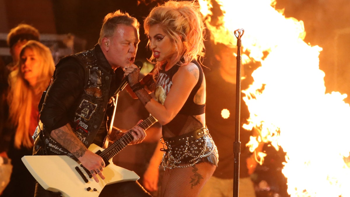 metallica gaga reuters grammys