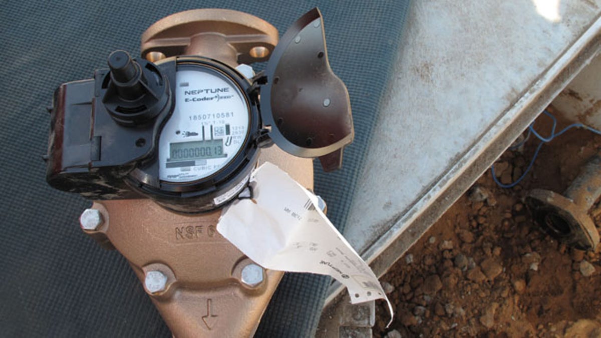 California Drought Water Meters