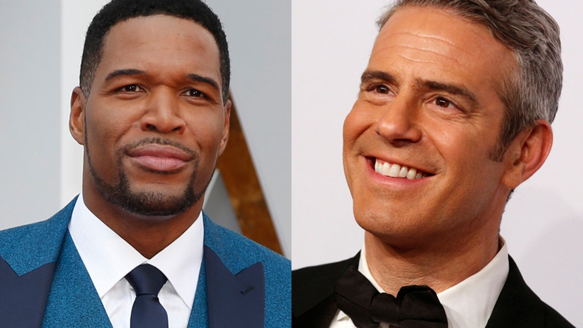 michael strahan andy cohen reuters