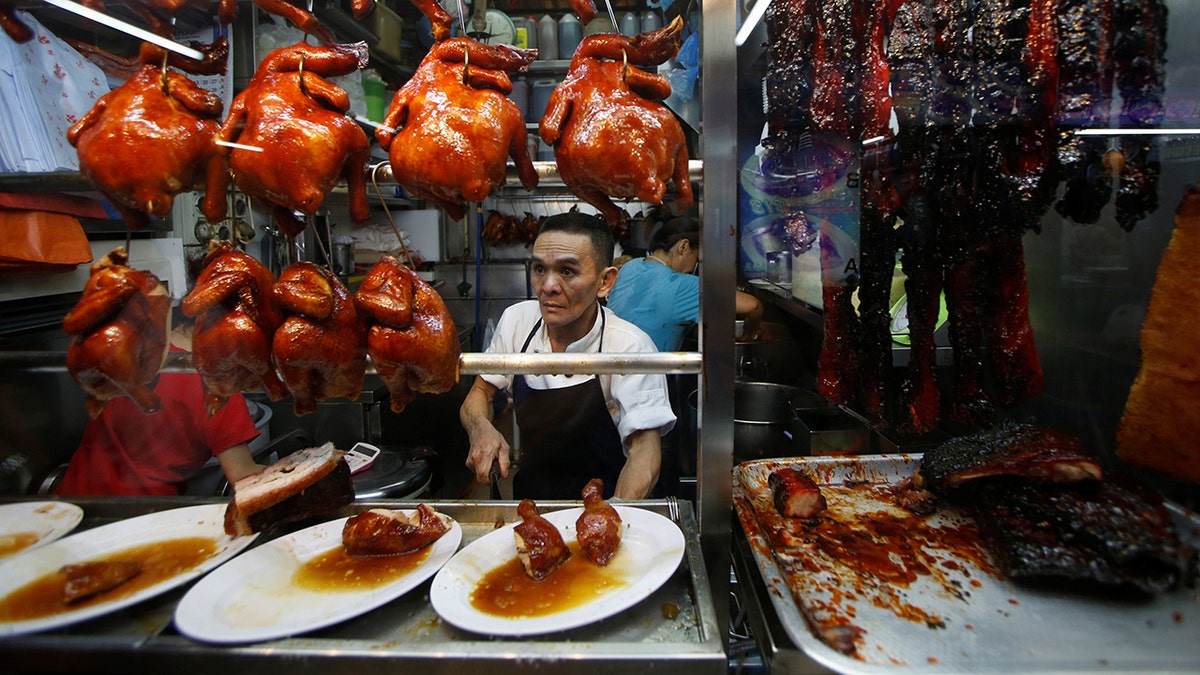 hong kong soya sauce chicken rice and noodle reuters