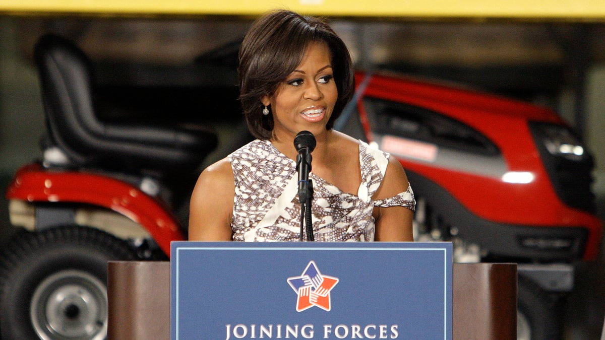 Michelle Obama Military Families
