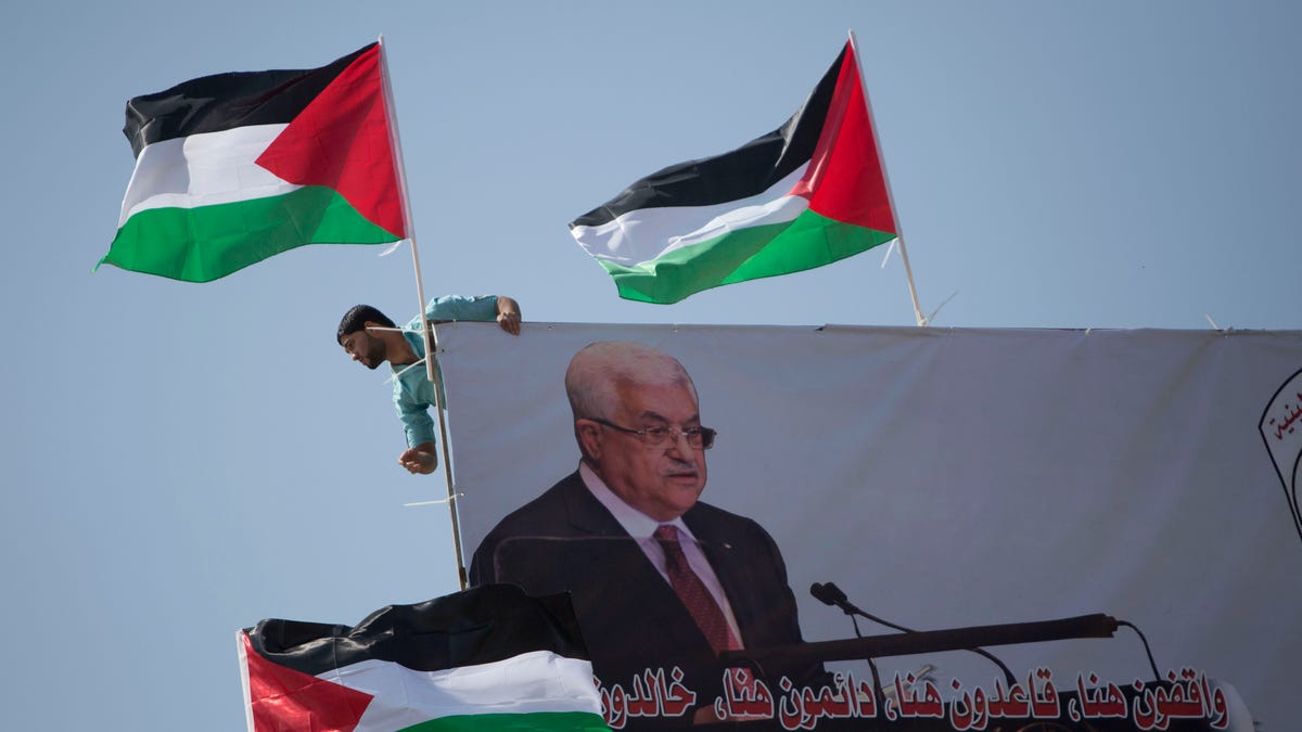 Abbas Palestinians AP
