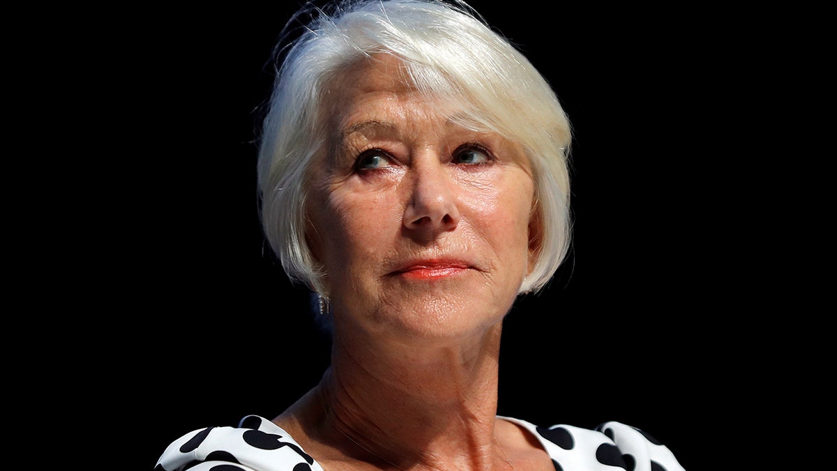 Actor Helen Mirren attends the Cannes Lions Festival in Cannes, France, June 21, 2017.                 REUTERS/Eric Gaillard - RTS1828U