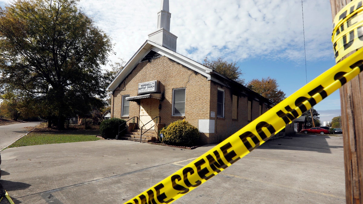 Mississippi church fire