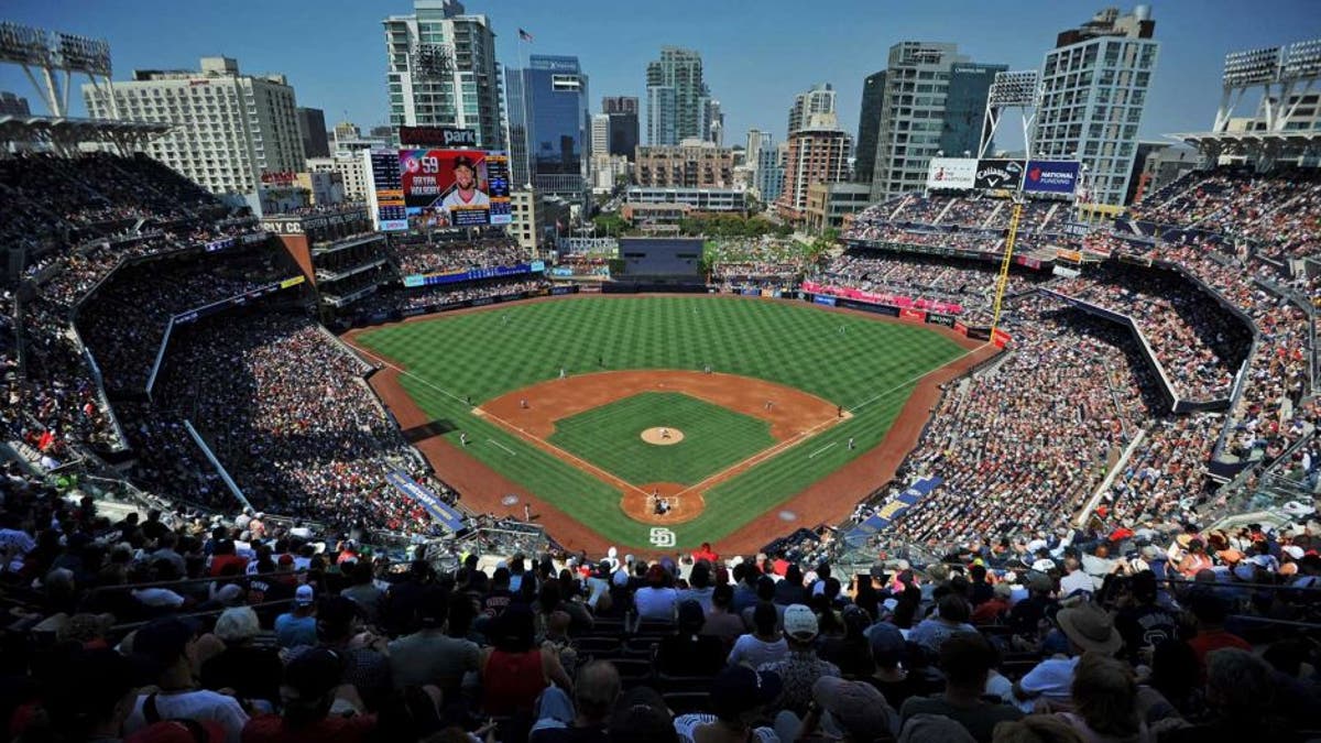 Sep 5, 2016; San Diego, CA, USA; A general view of the game between the Boston Red Sox and San Diego Padres in the third inning at Petco Park. Mandatory Credit: Jake Roth-USA TODAY Sports