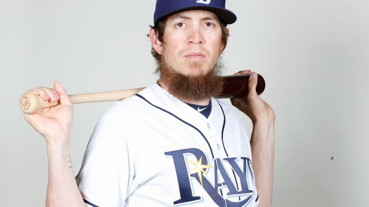Rays' Colby Rasmus shaves ridiculed beard after wife gave him