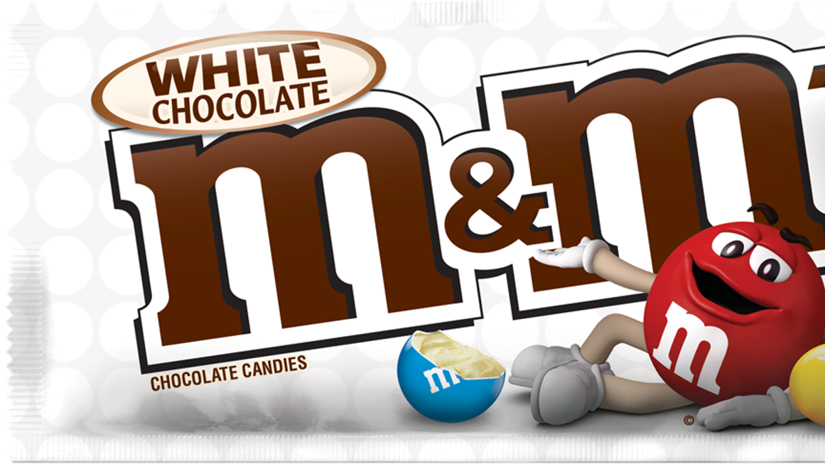 M&M's white chocolate