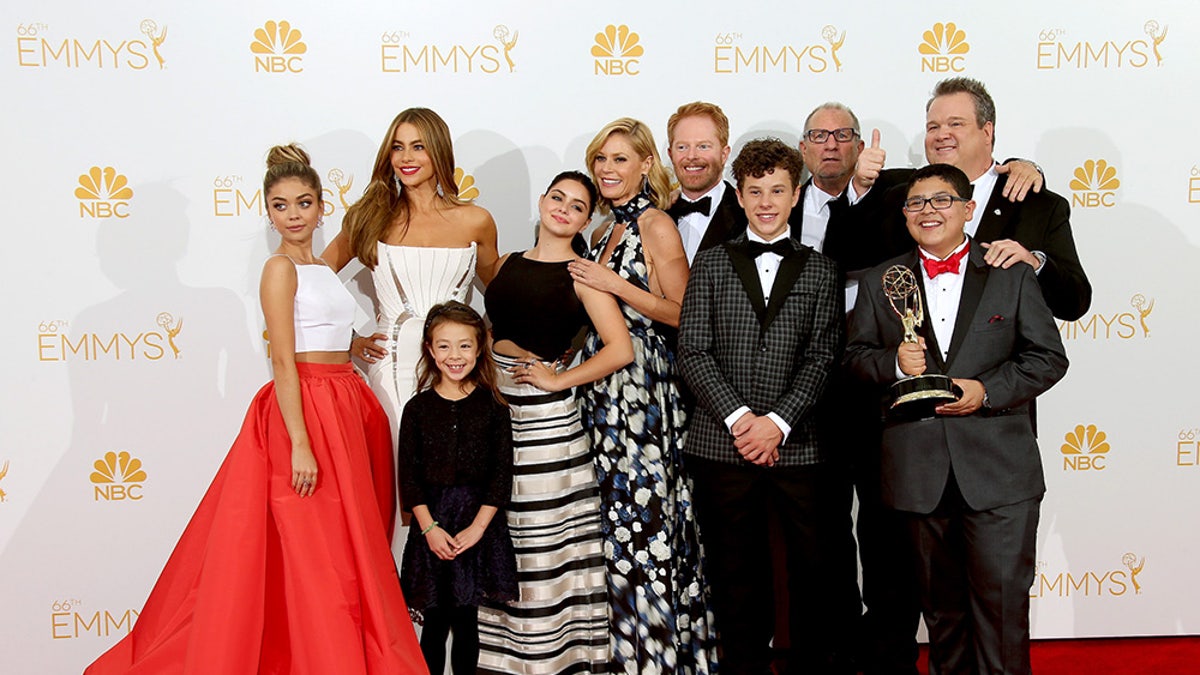 modern family cast 2014 - getty