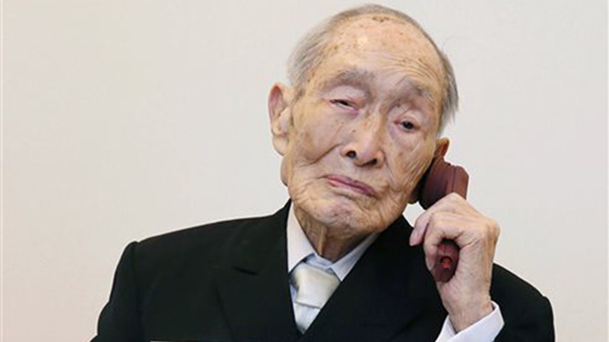 Japan Obit Oldest Man