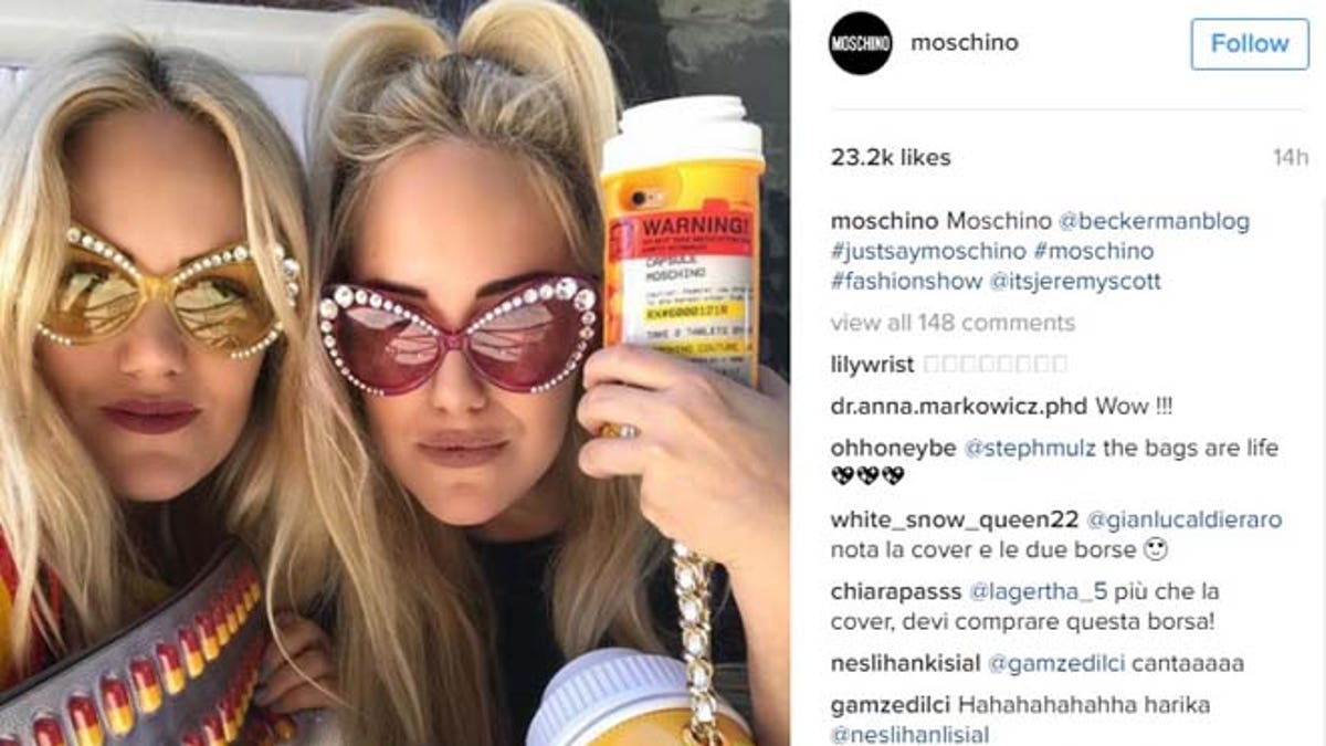 There's Nothing Chic About Moschino's Prescription Pill-Themed Collection