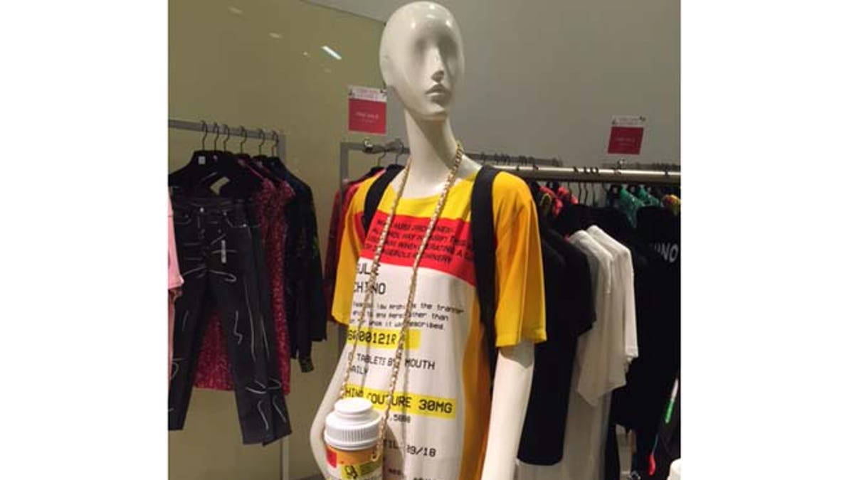 Moschino drug-themed collection pulled from shelves