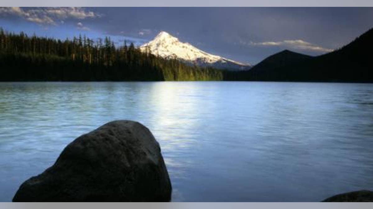 Mount Rainier is located about from Portland.