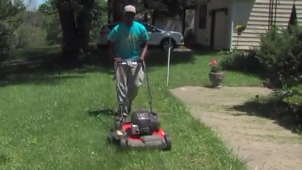 mowing-grass