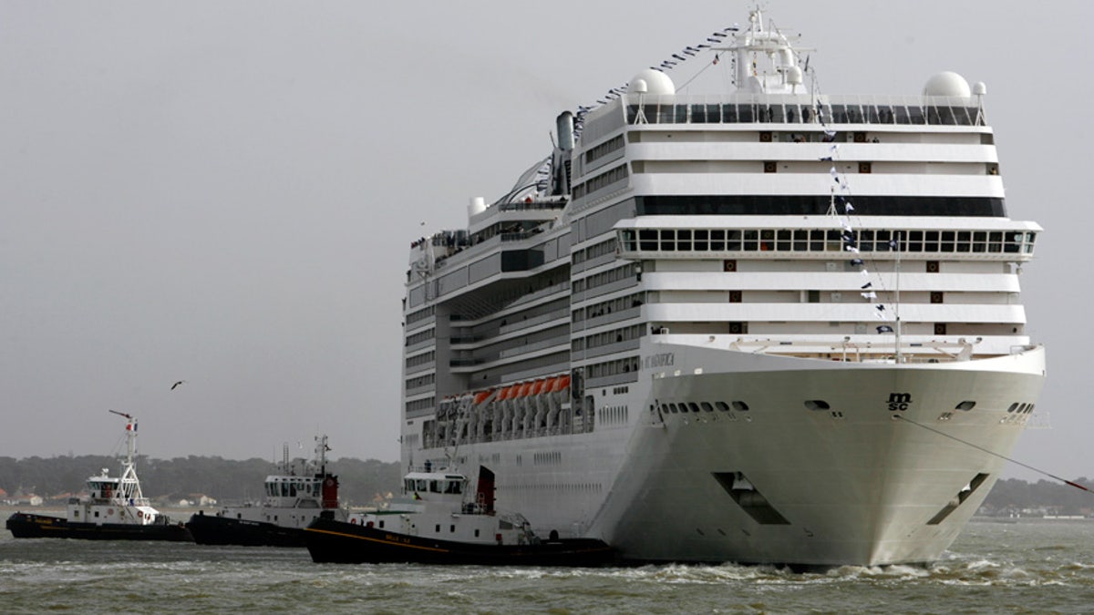 msc magnifica reuters