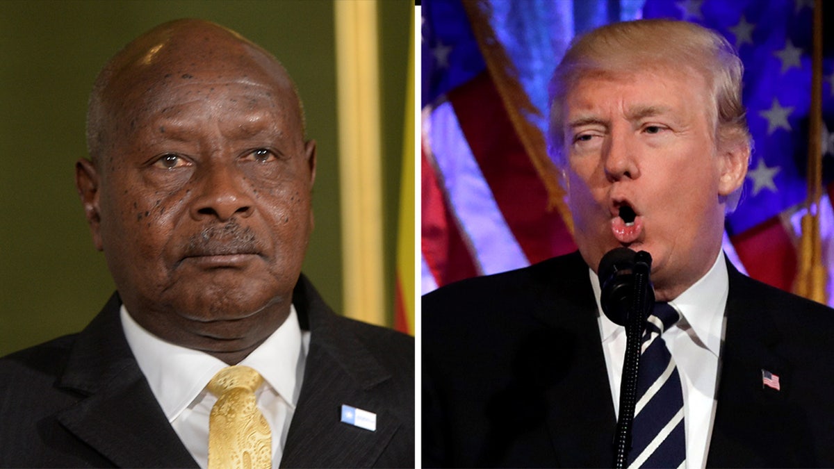 Museveni Trump