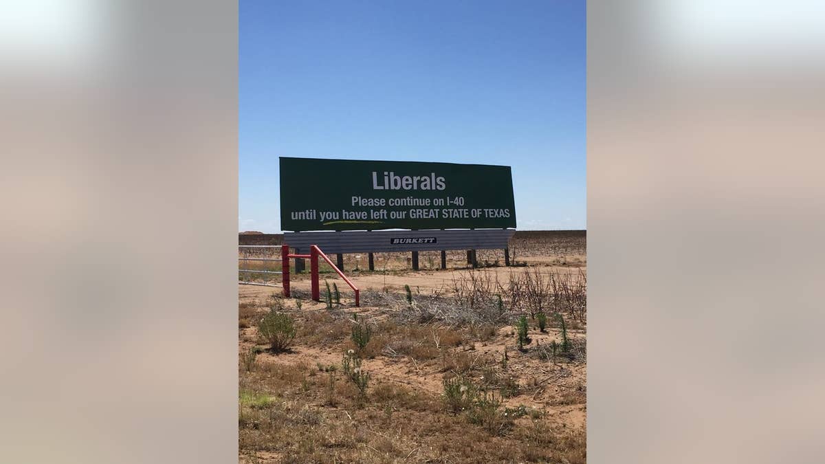 texas liberals billboard kyle mccallie