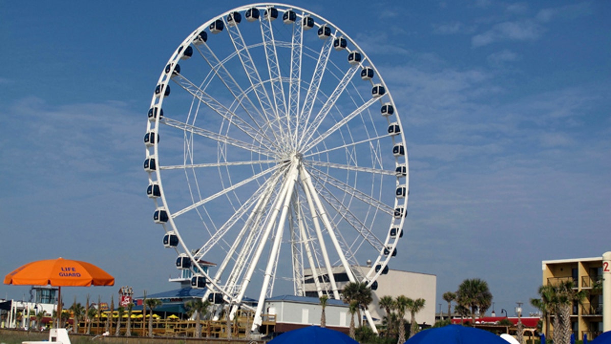 Travel Trip Myrtle Beach Wheel