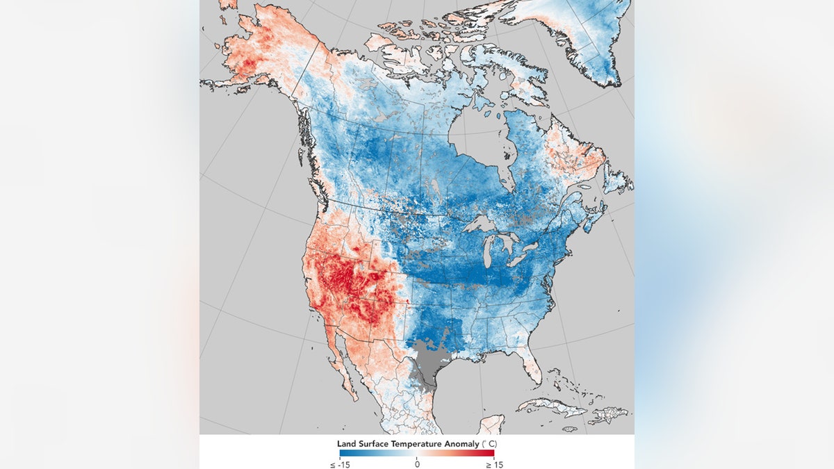 NASA temperature anomaly