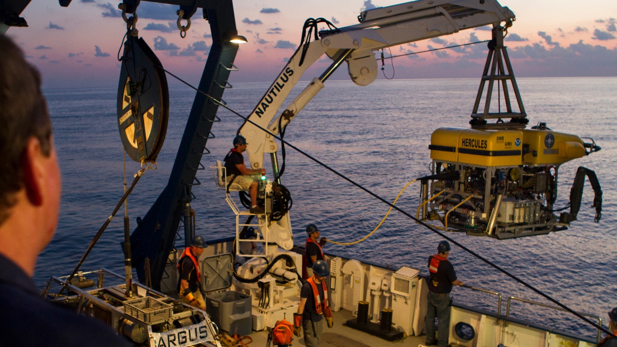 nasa underwater robot