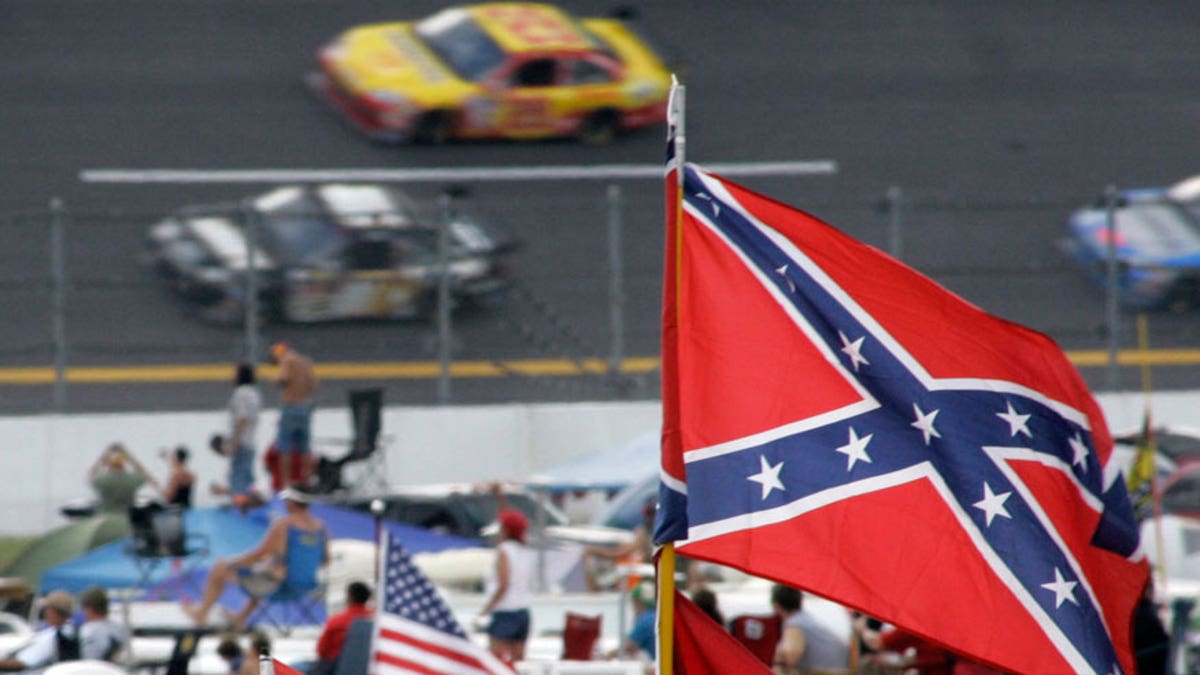 Confederate Flag NASCAR Auto Racing