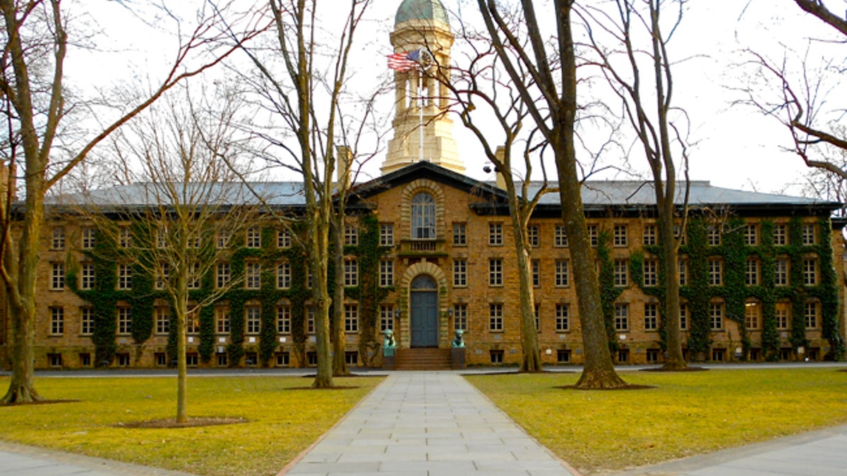 nassau hall wikimedia princeton