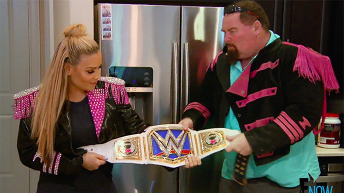 Neidhart appeared on 'Total Divas' with his daughter Natalya.
