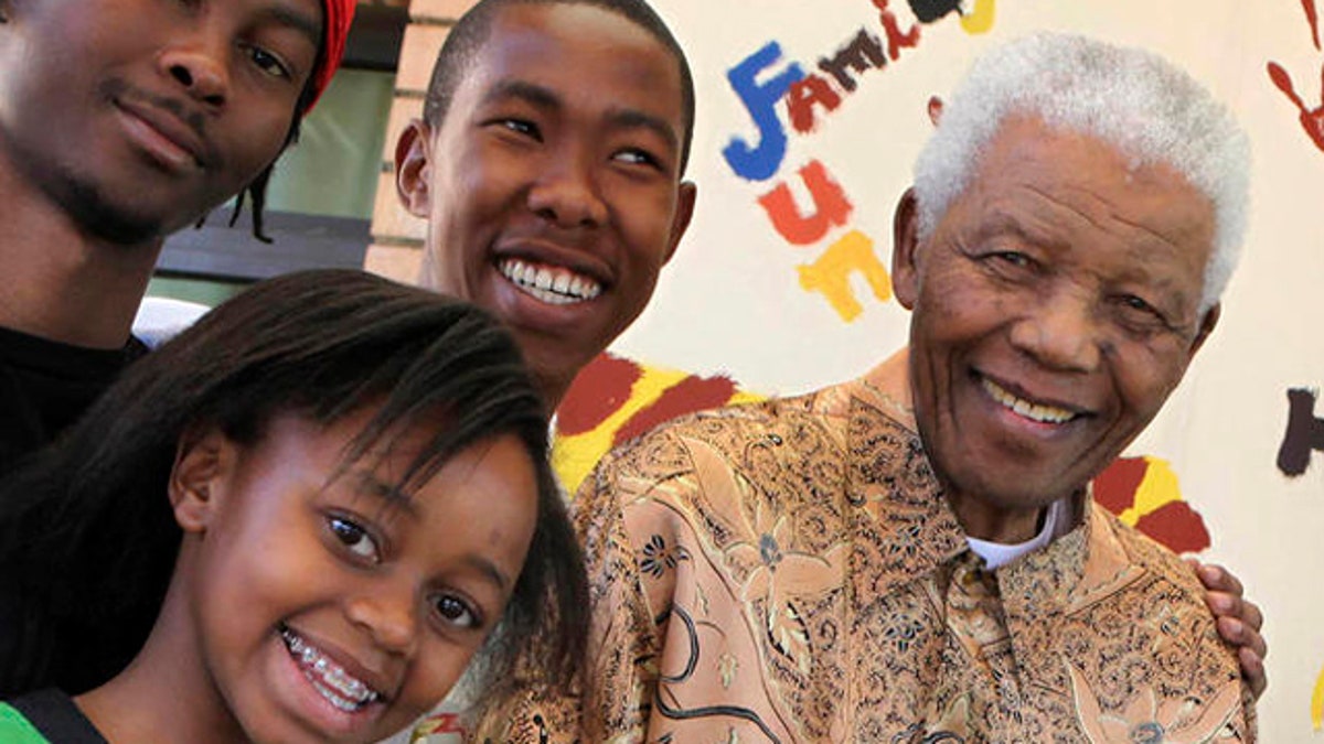 South AfricaWCup Mandela Great Grandchild