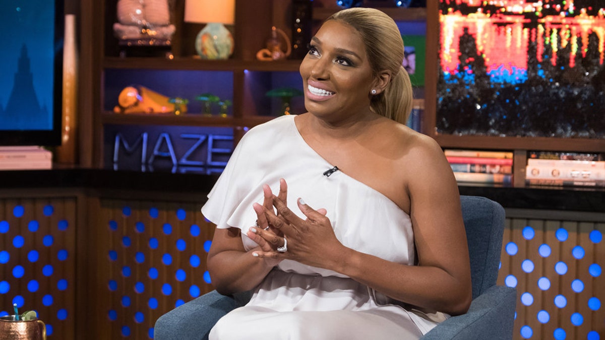WATCH WHAT HAPPENS LIVE WITH ANDY COHEN -- Episode 14077 -- Pictured: NeNe Leakes -- (Photo by: Charles Sykes/Bravo)