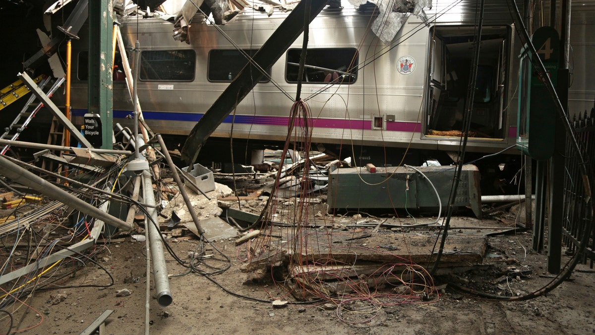 new jersey train crash AP