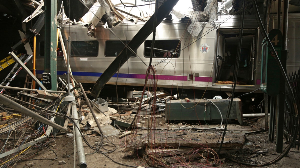 new jersey train crash AP