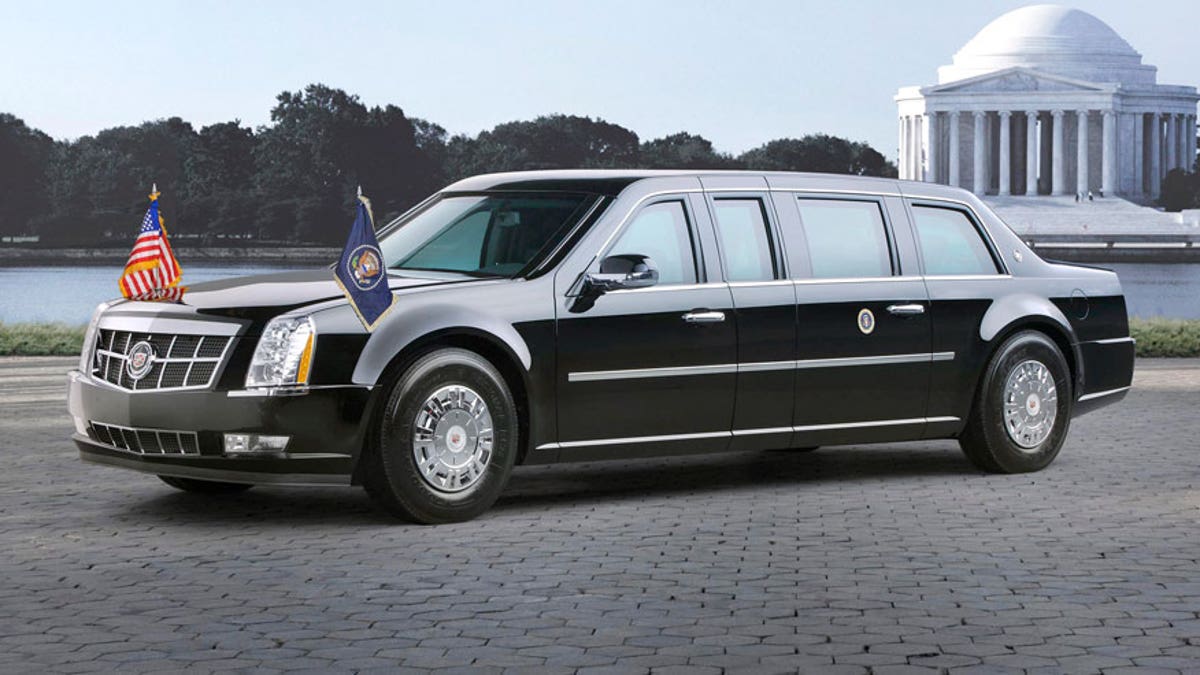 The 2009 Cadillac Presidential Limousine debuted in front of a massive worldwide audience during PresidentObamau2019s inaugural parade on Jan. 20, 2009.