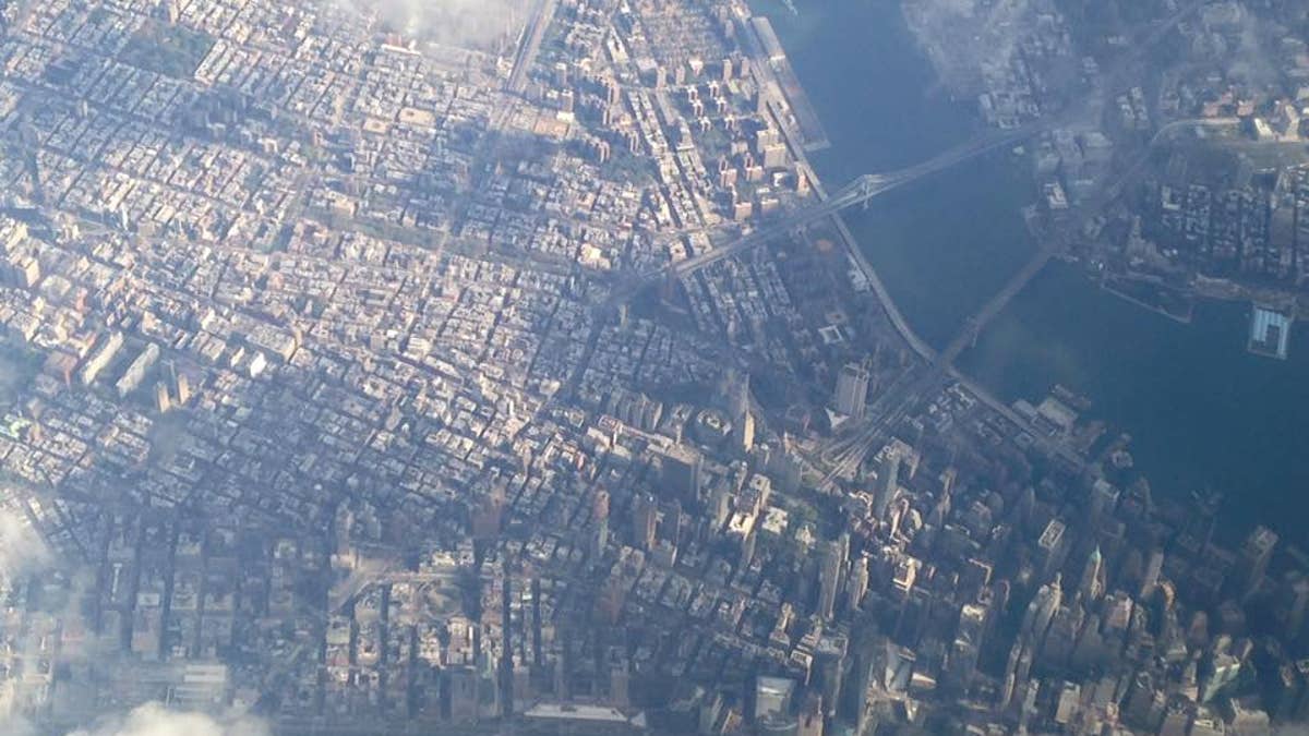 new york from the air