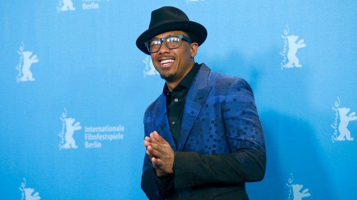 Actor Nick Cannon poses during a photocall to promote the movie 'Chi-Raq' at the 66th Berlinale International Film Festival in Berlin, Germany February 16, 2016. REUTERS/Hannibal Hanschke - RTX27839