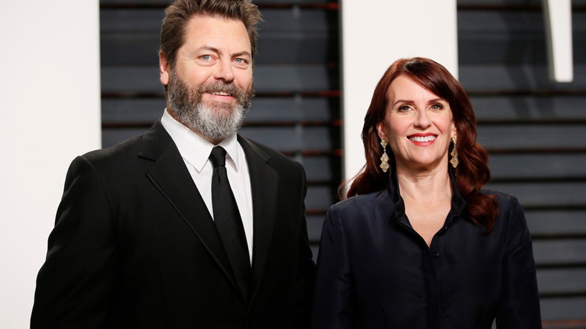 nick offerman Megan Mullally reuters