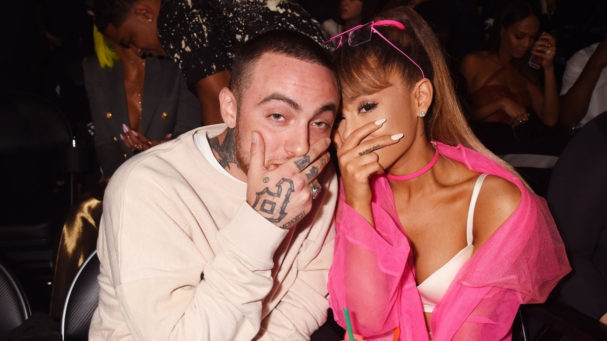 Ariana Grande Mac Miller Getty Images