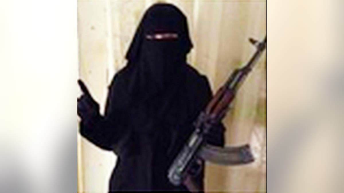 Sally Jones ISIS burka